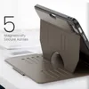 Strong magnetico Custodia in pelle intelligente per iPad Pro da 11 pollici Air4 Air5 10.9 Auto Sleep Sleep Flip Case con cavalletto regolabile + slot di carte con scatola di vendita al dettaglio