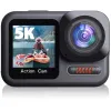 Cameras 2023 NEW 5K 4K 60FPSWiFi EIS Outdoor sports DV EIS Dual Screen Touch Body Waterproof Action Camera for Vlog
