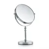 Specchio per trucco in ingradamento 360 Specchio cosmetico desktop professionale rotante 8 "Stand per ingrandante a doppio lato- per specchio cosmetico desktop professionale