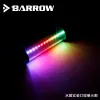 Cooling BARROW Aurora 5V GND RGB Light 3Pin to Motherboard AURA Support 150mm / 200mm / 260mm TVirus Cylindrical Water Coolant Tank