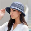 女性のためのベレー帽のハイエンドシルクフィッシャーマンハット夏の日焼け防止UV