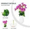 Decorative Flowers Home Artificial Morning Glory Vine Petunia Wedding Decor Shop Silk Cloth Simulation Vibrantly Decoration