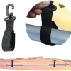 Ny 2st Double Pack Kayak Paddel Magic Buckle Strap Clip för SUP PADDLE BOARD Uppblåsbar paddel utomhus rodd surfbåtspänne