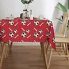 Table Cloth Ball Print Rectangular Tablecloth Soccers Retro For Decor Home Dining Cover Wholesale Graphic Decoration