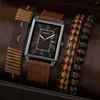 Montre-bracelets 4pcs Watches Top Fashion Watch Men Men Horloge Sport Mens Quartz Wristwatch Relogio Masculino