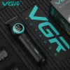 Vgr Turbo Power Hair Clipper Professional Hair Trimmer Tagut Electric Haircut Machine Display da 0 mm per capelli per barbiere V-990