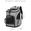 Cat Carriers Pet Carrier Backpack For Small Dog Cats Bag Foldable Travel Outdoor Pockets Animal Transport Tool