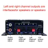 12v Amplificateur audio mini 400W HIFI Digital stéréo Amplificateur FM Amplificador en AMP Car Home Radio Theatre Microphone