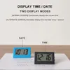 Mini LCD Digital Table Dashboard Clock, электронные часы для рабочего стола, домашний офис, Silent Time Display Clocks