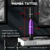 Mamba Professional Wireless Tattoo Tattoo Kit Rotary Pen for Body Art Permanent Makeup Machine Set 240327