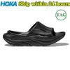 Hokahs 2023 Designer Slifors Women Ora Recovery Slide Cyclamen Diva Blue Mist Green Black Withe Womens Womens Summer Beach Platform Piatta