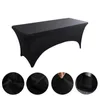 Beauty Salon Massage Elastic Bed Cover High Stretch Wedding el Birthday Table Cover Buffet Cloth Table Set Tablecloth Decor 240327