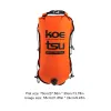 30L Paddle Board Deck Bag Waterproof Inflatable Storage Bag with Storage Space Bubble Bag for Swimming Kayaking Snorkeling