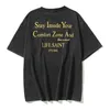 T-shirty męskie 2023 Nowe wiosenne i letnie małże koszulki High Street Vintage krótkie rękawy dla mężczyzn ponadwymiarowe męskie koszulki Drop wysyłka J240409
