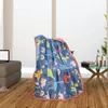 Blankets Children's Summer Quilt Washed Cotton Cool Thin Air Conditioning Scented Blanket