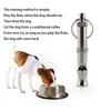 CUPPY PEG DOG Whistle Two-tone Flauto ultrasonico Stop che abbaia il portachiavi di addestramento per gatti ad ultrasuoni di ultrasonic per addestramento per cani