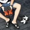 Summer New Vietnam Slippers Wearing Korean Edition Mens Fashion One Line Beach Rubber Sole Shoes