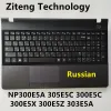 Toetsenborden Russisch voor Samsung NP300E5A NP305E5C NP300E5X NP305A 300E5A 300E5C 300E5C 300E5Z RU Laptop -toetsenbord met Palmest Case