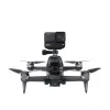 Droni per dji fpv drone multifunzionale adattatore esteso staffa protagonista superiore con vite filettata per la videocamera Action GoPro 360