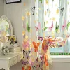 1 Piece 200cm X 100cm Butterfly Yarn Tulle Curtain Butterfly Print Window Screening Brand New Beautiful Screen Curtain