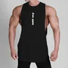 Sommar y2k ärmlösa topp män muskel tshirt sport gym väst trasor mens sport fitness svart tank tops man camiseta gym hombre 240325