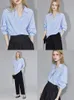 Blouses Women Lady Lady Lady Cotton Mulheres Camisa 2024 Summer Halve Slee