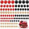 Partyzubehör 110pcs Bälle Kuchen Cupcake Topper DIY Insert Schaum Back Casino -Dekoration zum Geburtstag Hochzeits Geburtstag