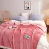 Blankets Weighted Blanket For Beds Warm Winter Flannel Bedspread On The Bed Fluffy Luxury Throw Pink Chair Sofa Home