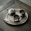 Teaware Sets Ceramic Tea Set Home Chinese Teapot And Teacup Tray Water Storage Table One Pot Two Cups