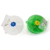 Les tueurs d'ennui du perroquet traitent les jouets de roue rotatif jouet de nourriture pour les jouets de roue picing pour petit oiseau en acrylique box alimentaire k0aa