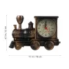 Creative Retro Train Alarm Clock Luxury Retro Style Alarm Clock Novelty Unique Table Desk Clock Wall Decor Wall Modern