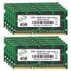 RAMS 10PCS DDR3L RAM 2GB / 4GB / 8GB 1333MHz 10600 1600MHz 12800SラップトップコンピューターメモリモジュールSODIMM LATPOP RAM DDR3 1.35V 204PIN