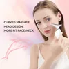 Face Massager Portable Beauty Strument Neck Neck Massager Facil Relakes 3-Mode Home Spa Massager Girl Girl For Care Beauty Device 240409