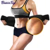 Ceinture minceur de la ceinture de taille sauna ab ceinture pour femmes hommes de la taille des hommes enveloppe d'estomac mince enveloppe de sueur corporelle pour l'estomac et le dos lombaire arrière 240409