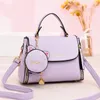 Bolsas de ombro Small Square Bag Women 2024 Trend Trend Online Celebrity Fashion Students Portable Grande capacidade