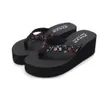 Fonds Flip Flip Flops Summer Beach Slippers Casual Outside Sandals Ladies Flat Flipflop Shoes Leisure Slide 240407