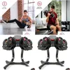 Dumbbells Bowflex SelectTech 552 Coppia regolabile e supporto per caduta bundle Sport Outdoors Fitness Supplies Attrezzature Dhkai Dhkai