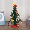 ウッドクリスマスツリー彫刻クリスマスお祝いのための完璧なギフトと装飾品ホリデーホームデコレーション