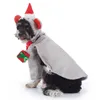 Dog Apparel Cat Clothing Funny Pet Costume Soft Breathable Outfits For Halloween Christmas Adjustable Easy To Wear Dogs Fun