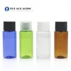Speicherflaschen 100pcs 15 ml Schraubkappe Flasche leerer kosmetischer Behälter mit kleiner Probe Lotion Essence Öl Make -up Packung nachfüllbar