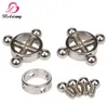 Adjustable Breast Nipple Clamps Clips Female Extreme Weight Stainless Nipple Clamps Chain Bdsm Bondage Sex Toys For Couples C181228883696