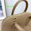 Bolide Leder Handtasche vertrauen Sie luxuriöse Frauenbeutel neue Lederschalen -Tasche Frauen Messenger -Tasche Netz rot Mini Bowling Leder Tiktok Tasche Have Logo Hb1yni