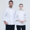 Long Sleeve Hotel Kitchen Chef Jacke Women Cafe Cafe Food Service Koch Koch Restaurant Koch Uniform Catering Kellner Jacke Overalls