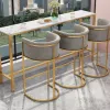 Banks Nordic Hoker Bar tabourets Home Counter High Ergonomic Modern Irish Dining Chair Accent Cadeiras Bar Furniture Xy50by