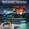 Caixa Transpeed 4K 3D TV Stick Android 13 Com Voice ATV 2.4G 5G Dual WiFi Media Player Receiver de TV portátil Smart OTA TF Set Top Box