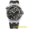 Swiss AP Wrist Watch Royal Oak Offshore Series 42mm Dia 18K Platinum Precision Steel Automatic Mechanical Mens Watch Luxury Watch 15720CN