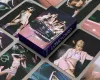 55pcs / set kpop le sserafim lomo cartes nouvel album kim chaewon photocards carte affiche autocollant girl groupe fans de fans de cadeaux