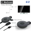 Box 4K TV Stick Mirascreen 2.4g Беспроводной дисплеи для телевизионного приемника Miracast Wi -Fi TV Dongle для IOS Android Wireless Display