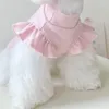 Abbigliamento per cani Abbigliamento per animali domestici Furli di volo per gatto morbido carina camicia in pizzo interno Chihuahua Sweet