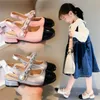 Fashion Kids Girls Sandals Baotou Pearl Princess Shoes Summer Fashion Summer non-glisser Toddler Girl Girl Beach Shoe Slippers Children Sneakers